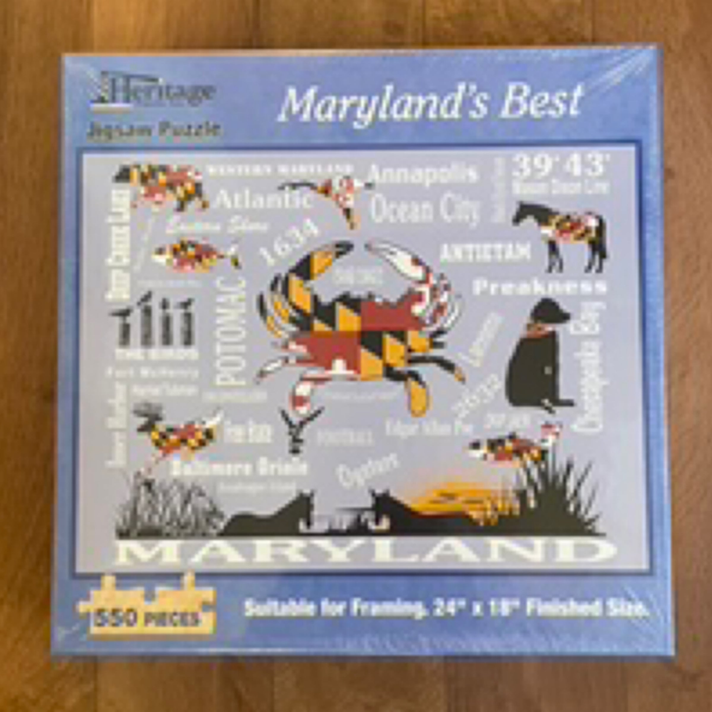 Maryland's Best Puzzle | Pat's Porch & MarylandBox.com